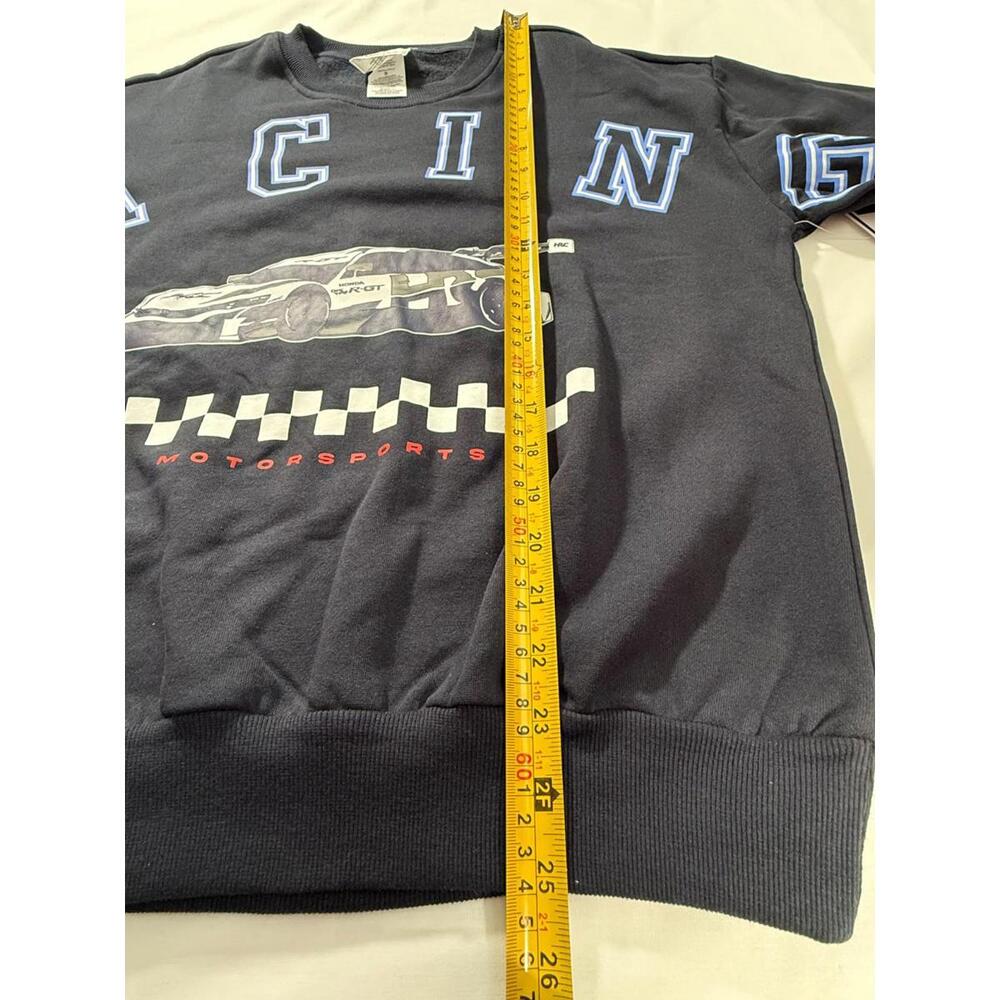 Honda Racing Team Black Pullover Crew Neck Sweatshirt S Men's/Unisex Race Car - Picture 8 of 9